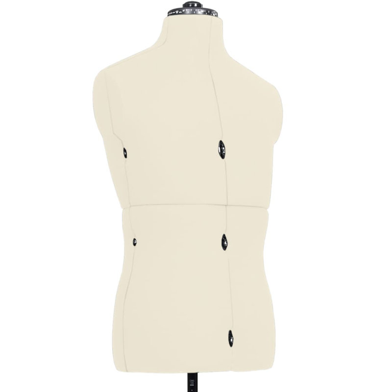 Mannequin de mannequin de présentation ajustable vidaXL pour homme taille 37-45