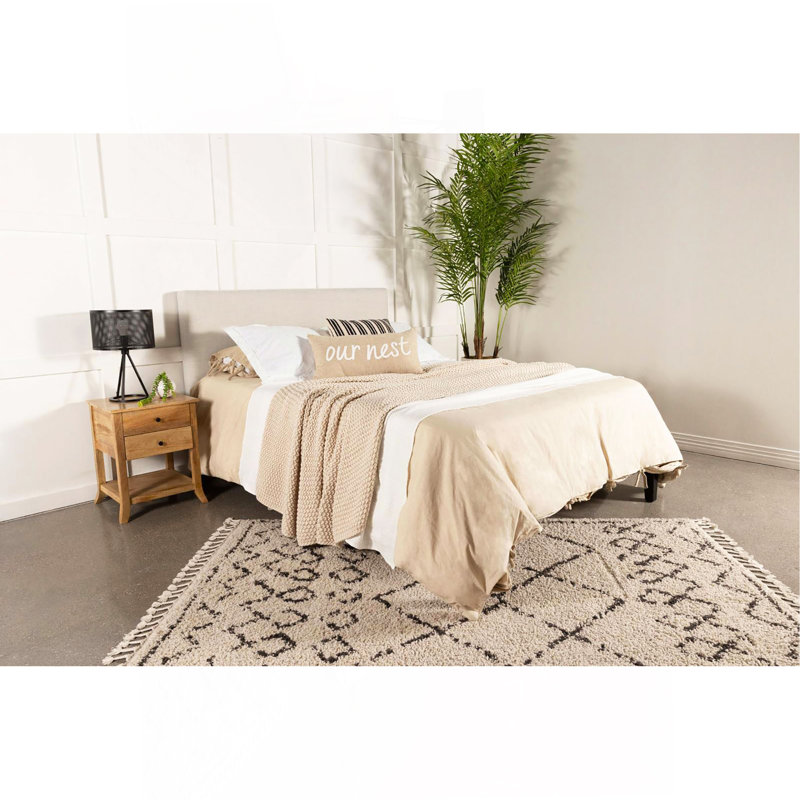 Sand Headboard with Soft Edges, Full/Queen