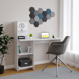 Sevik Solid Wood Computer Desk