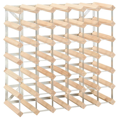 Allport 42 - Bottle Solid Wood Wine Bottle Rack in Beige