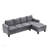 Modern Sectional Sofa Set With L-Shape Chaise, Cup Holders, And Right Hand Storage For Enhanced Comfort And Functionality