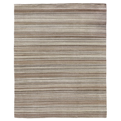 Organica Wool Striped Area Rug