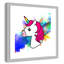 Art sur toile licorne arc-en-ciel-47848627-47848641