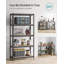 90cm W Metal Shelving Unit-712291211