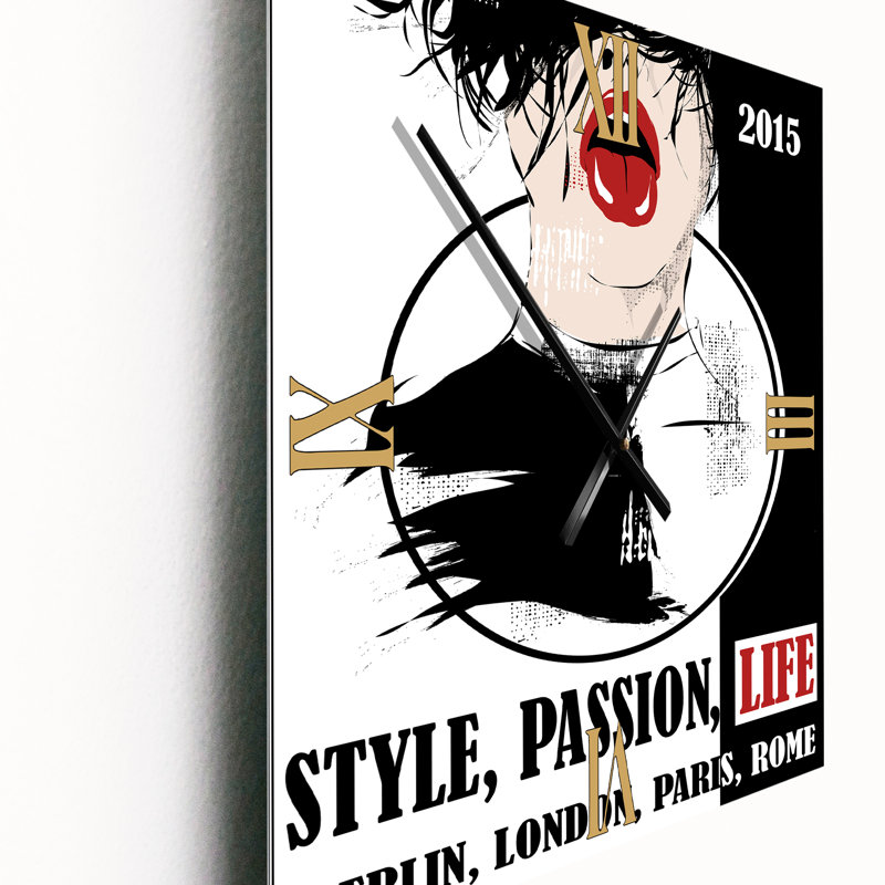 Horloge murale Style Passion Life, Petit