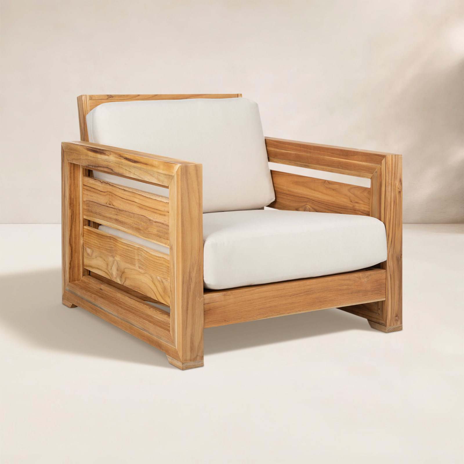 Baela Teak Patio Lounge Chair