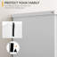 Armoire de cuisine de style campagnard 70,75 po HOMcom
