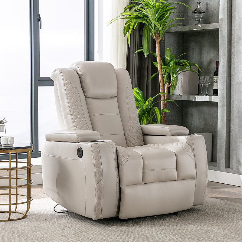 Chiniqua Faux Leather Living Room Set