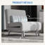 Kendall 75cm Upholstered Convertible Sofa-48367973