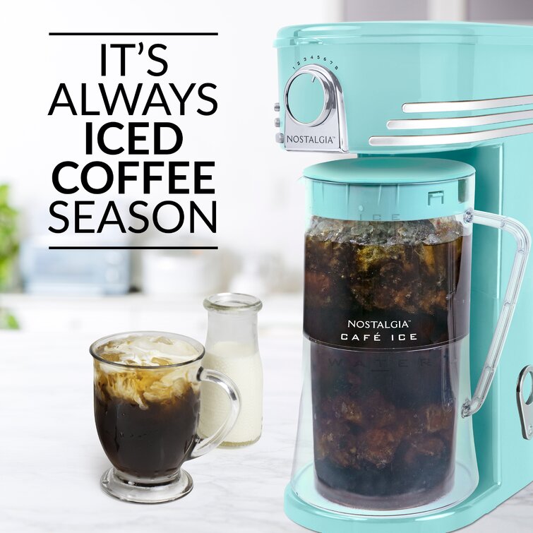 Nostalgia 12-Cup Aqua Residential Cold Brew Coffee Maker in the Coffee  Makers department at