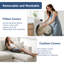 Canapé modulaire Cloud Couch, canapé modulaire convertible à siège profond pour le salon, canapé modulaire rembourré en duvet moelleux avec repose-pieds mobile-356463940-354315961