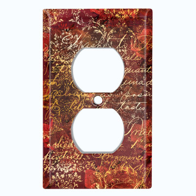 1 - Gang Duplex Outlet Standard Wall Plate