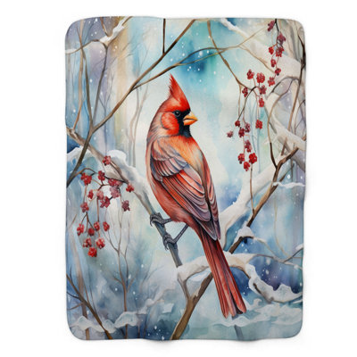 Cardinal Art - 1 Piece Premium Blanket
