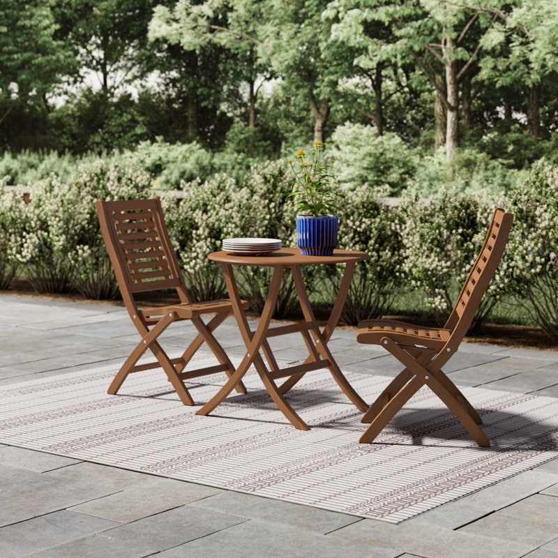 Kinsler Round 2 - Person 30'' Long Bistro Set