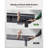 Latwanda Adjustable Metal Base Standing Desk-769365152-769365153