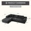 Canapé modulaire rembourré 2 pièces Natick-1814187210-1814187205