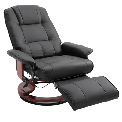 Faux Leather Manual Recliner