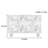 Painted Entryway Accent Cabinet And Sideboard-104845034
