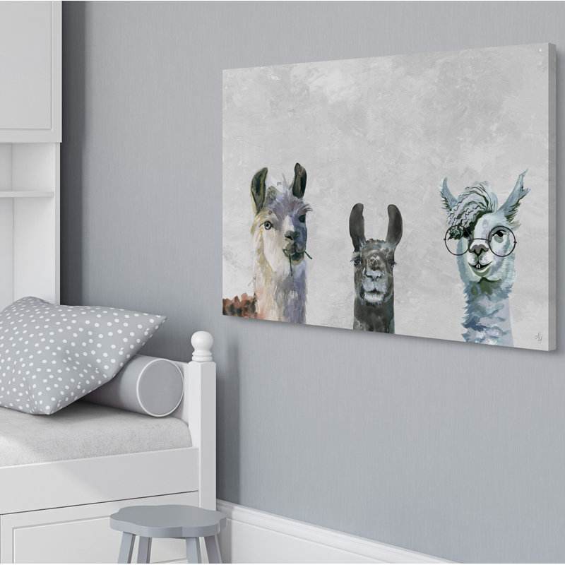 «Pedra Llama Squad II», reproduction sur toile tendue, H 40 po x l 60 po x P 1,5 po