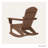 POLYWOOD Nautical Adirondack Rocking Chair-50289052