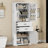 Storage Cabinet With Multi-Functional Storage Space, Doors With Storage Shelves, 2 Drawers, Adjustable Shelf, White (Same Sku: N759P293426K)-423017503