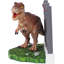  Ensemble d'ornement 2 pièces pour aquarium de Jurassic Park - Comprend des décorations en T-Rex et des barrières de parc - Petit