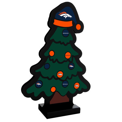 Arbre de Noël sport DELFL Broncos Infinity de Sporticulture