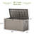 120 Gallons Water Resistant Lockable Deck Box-98740427