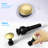 Bathroom Sink Faucet with Pop-up Drain & Supply Hoses Two-Handle 360 Degree High Arc Swivel Spout Centerset 4 Inch Vanity Sink Faucet-110403473