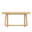 Console, élégante table d'entrée rectangulaire, console extérieure pour patio, table de couloir robuste, canapé pour vestibule, salon, chambre à coucher et patio-606175733