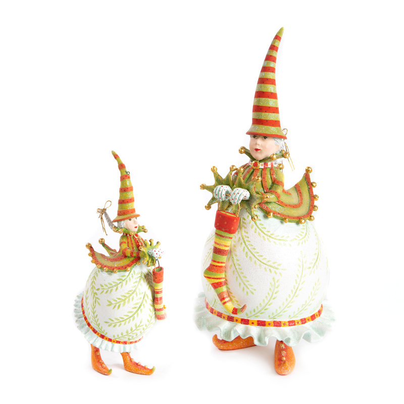 Patience Brewster Dash Away Mrs. Santa Figure