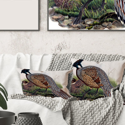Housse de coussin carré et insert Countryside Animals