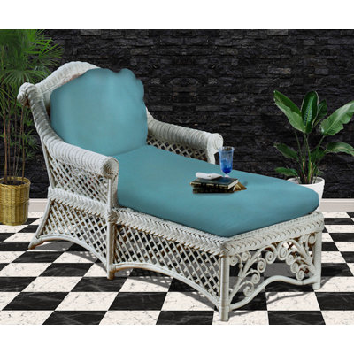 August Grove® Wyman Two Round Arms Chaise Lounge