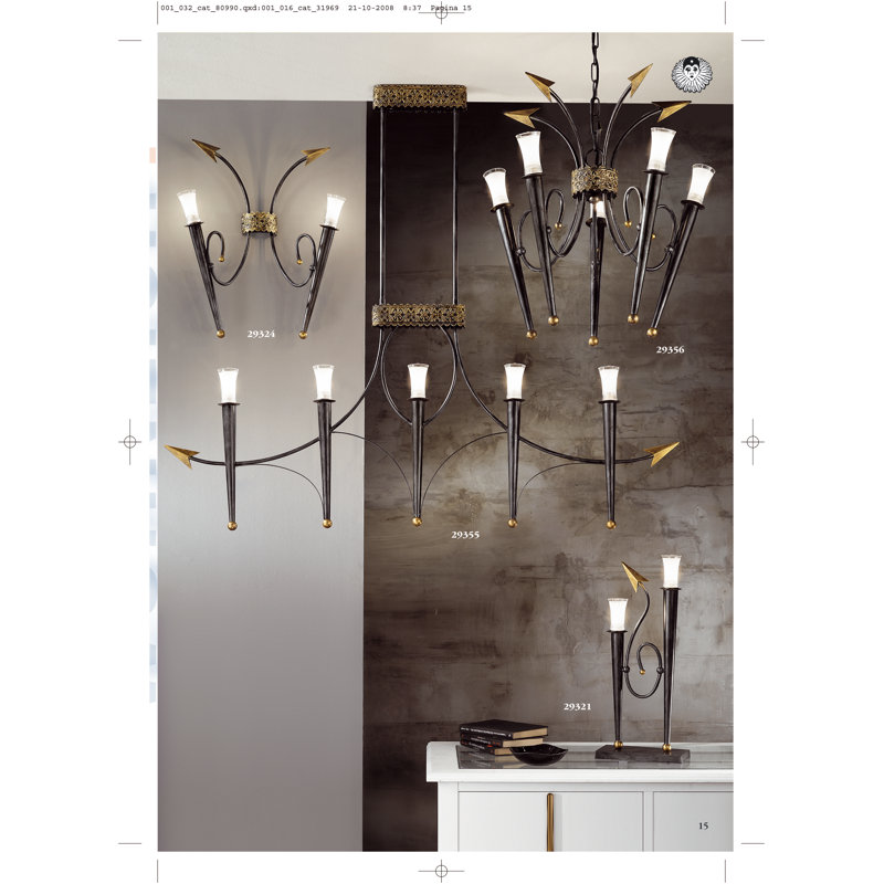 Dominique Iron Armed Sconce