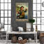 "You Get Old When You Stop Fishing", impression sur toile-2117393466