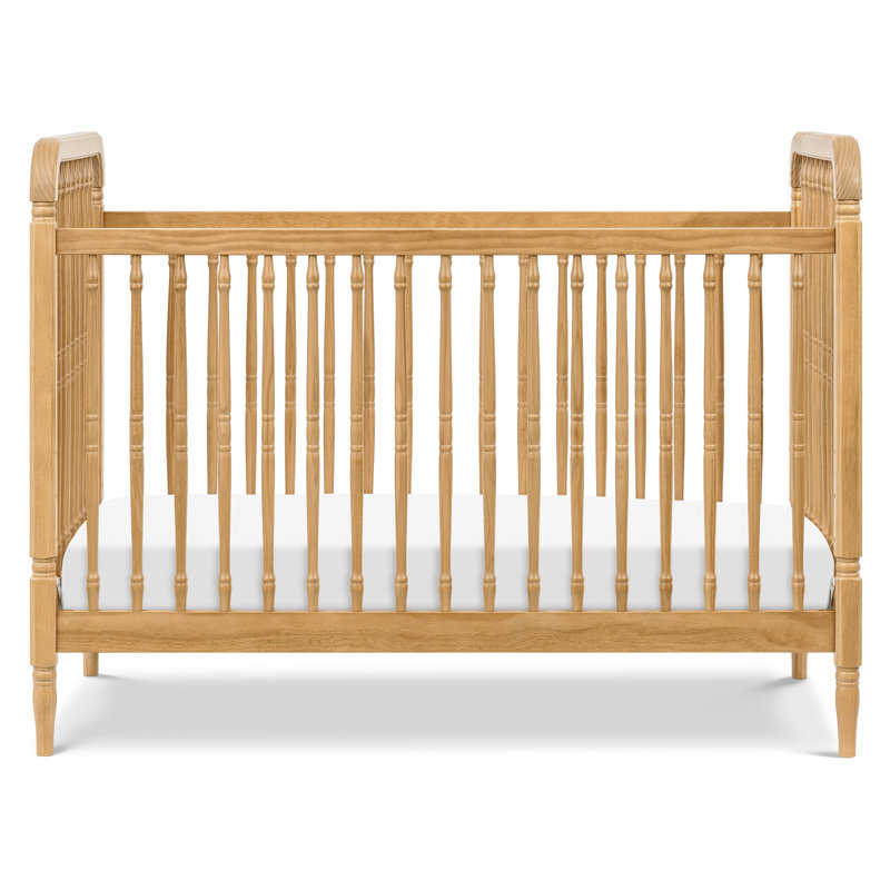 Liberty 3-in-1 Convertible Spindle Crib, Honey