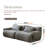 Sofa In A Box, Memory Foam Couch, Modern Compression Sofa With Deep Seat, No Assembly Required-1309796609-1309796636-1309796638