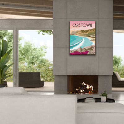 «Ep Town Graffiti», art mural sur toile «Cape Town South America» par Omar Escalante