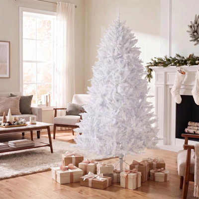 Arbre de Noël artificiel épinette blanc 12 pi Dilan Sparkle