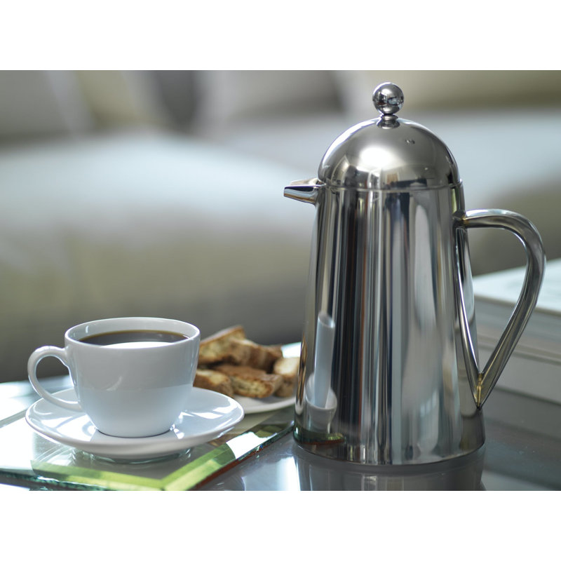 La Cafetière Havana Insulated Cafetiere Coffee Maker, Silver