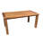 Jayliz Rectangular Teak Outdoor Dining Table-1720900296