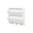 RiverRidge Kids Catch-All Wall Bookshelf with 2 Toy Storage Cubbies and 3 Wooden Hooks for Playroom, Nursery, and Reading Nook - White