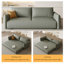 Canapé-lit en similicuir Loveseat-130154589