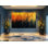 Triptych Wall Art Modern Orange Black: Bold Geometric Design - Museum Canvas, Fade Resistant Ink, Ready To Hang