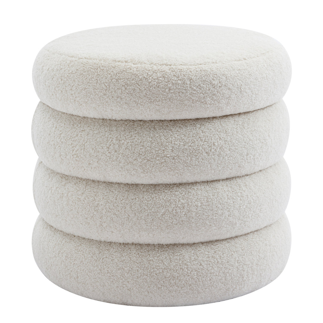 Leiani 51.1cm Wide Tufted Standard Ottoman