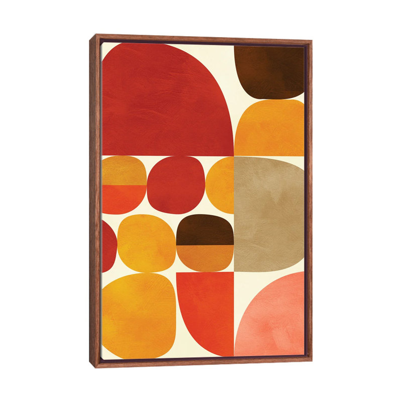 «Mid Century Modern V» par Ana Rut Bré - impression d'art graphique, H 40 po x l 26 po x P 1,5 po, Aucun mat