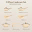 12 - Piece Non-Stick Aluminum Cookware Set