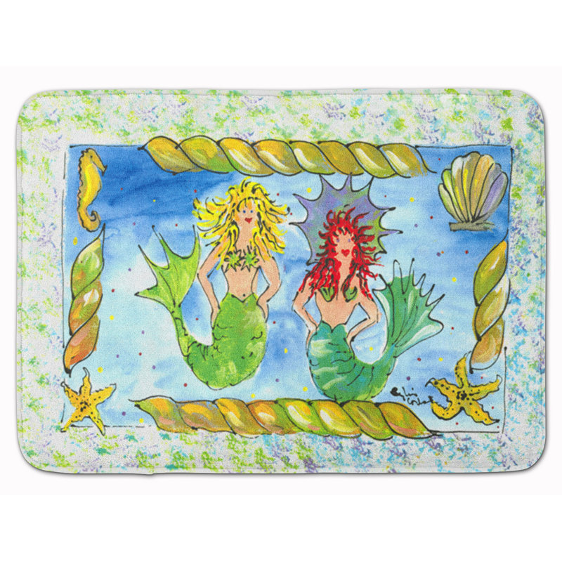 Tapis pour salle de bain en microfibre Whitney