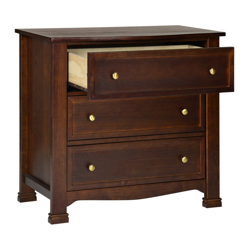 Commode 3 tiroirs Kalani, Espresso