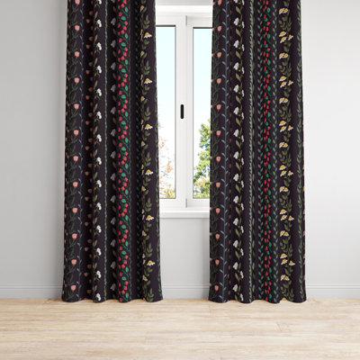 Paire de rideaux obscurcissant en polyester Henschler